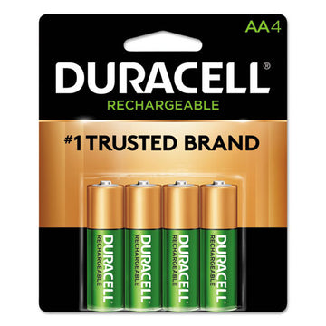 Duracell® Rechargeable Staycharged Nimh Batteries, Aa, 4-pack freeshipping - TVN Wholesale